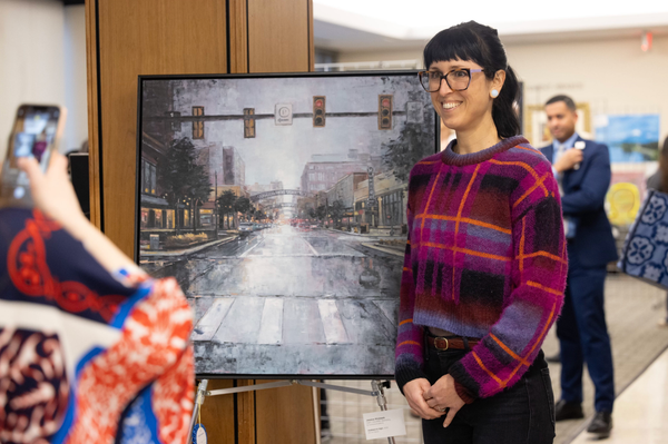 Painting as medicine: Wexner Medical Center Employees reduce stress through art