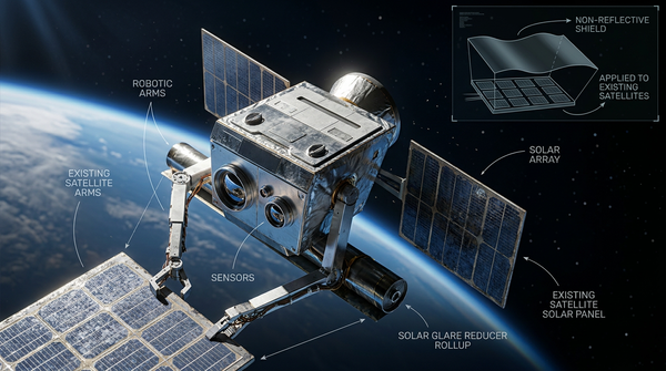 Robots Against Space Glare