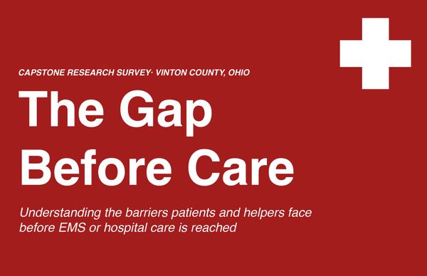 The Gap Before Care: Vinton EMS Numbers