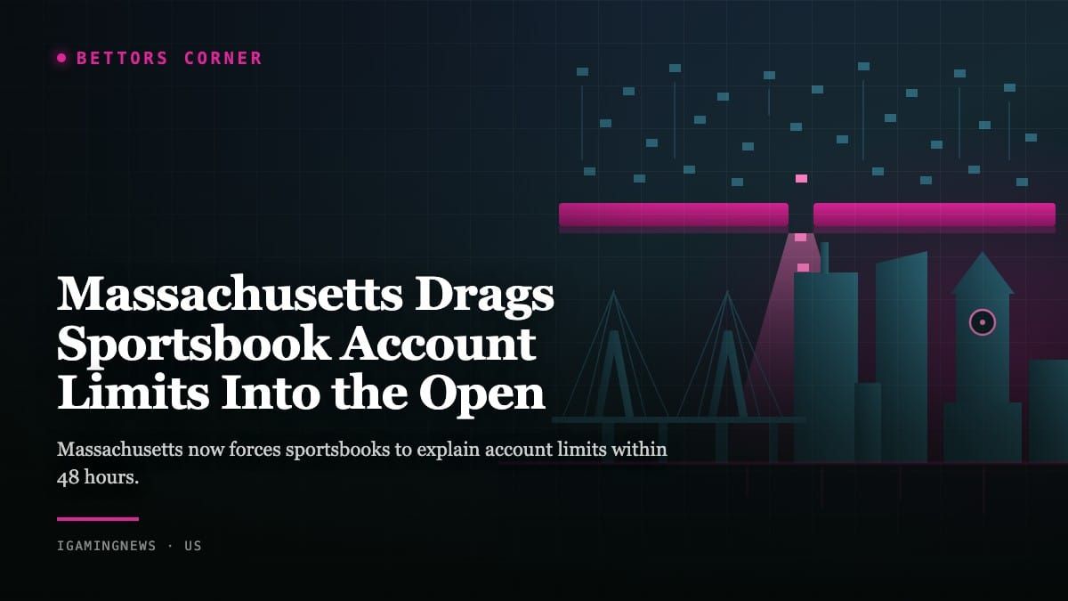 Massachusetts Drags Sportsbook Account Limits Into the Open