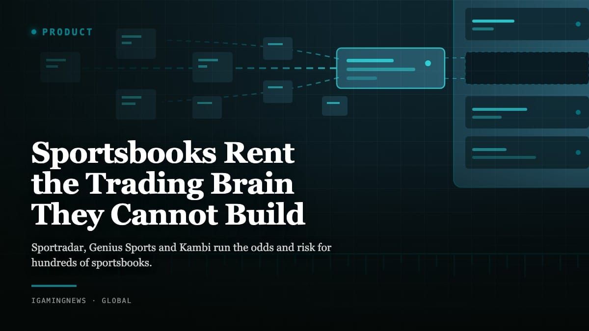Sportsbooks Rent the Trading Brain They Cannot Build