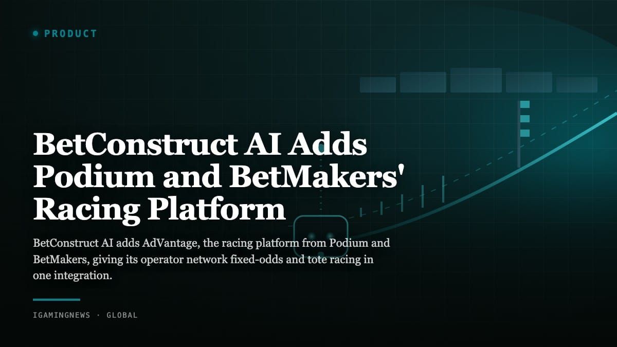 BetConstruct AI Adds Podium and BetMakers' Racing Platform