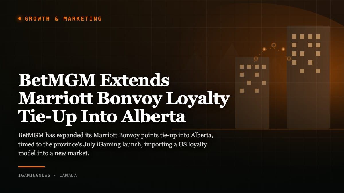 BetMGM Extends Marriott Bonvoy Loyalty Tie-Up Into Alberta