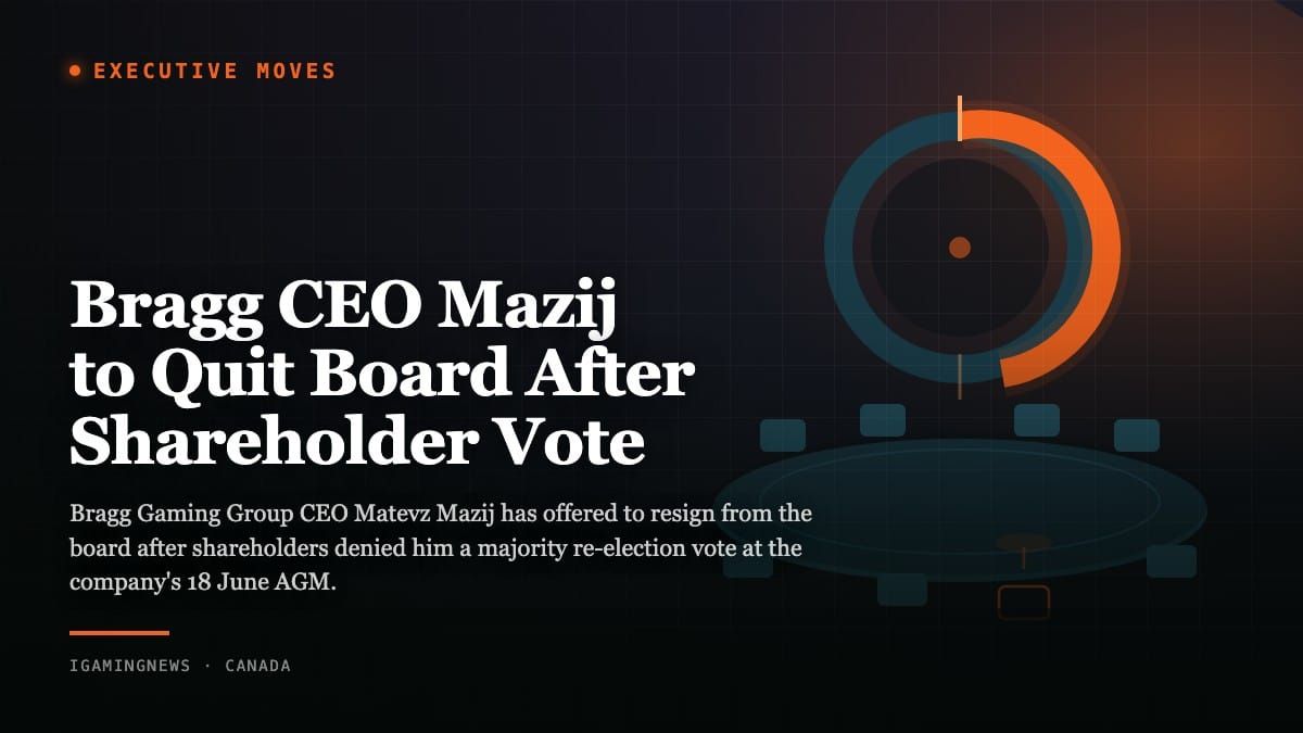 Bragg CEO Mazij to Quit Board After Shareholder Vote