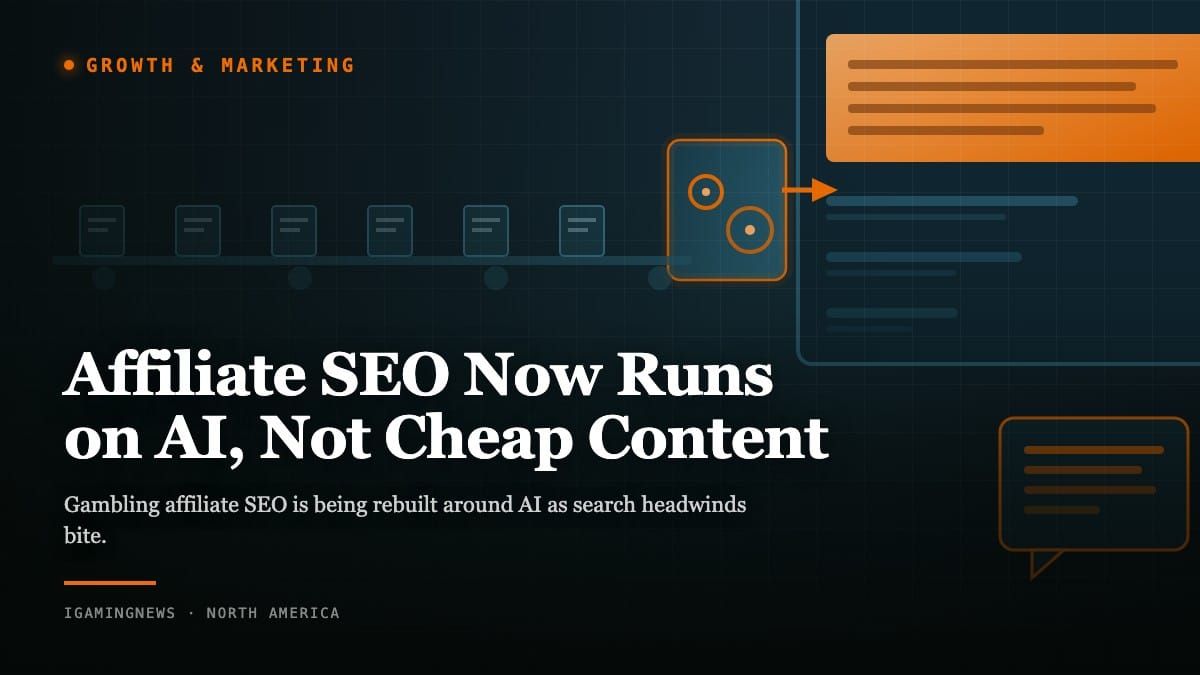 Affiliate SEO Now Runs on AI, Not Cheap Content