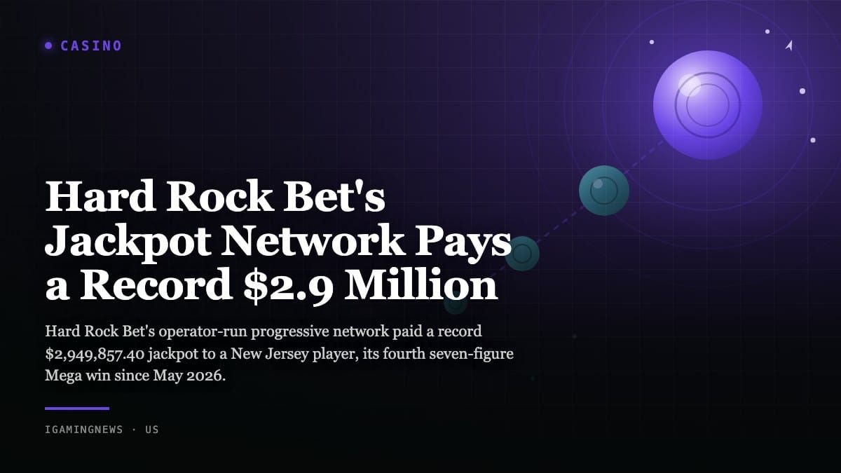 Hard Rock Bet's Jackpot Network Pays a Record $2.9 Million