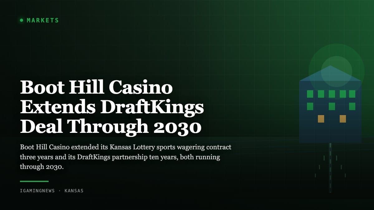 Boot Hill Casino Extends DraftKings Deal Through 2030