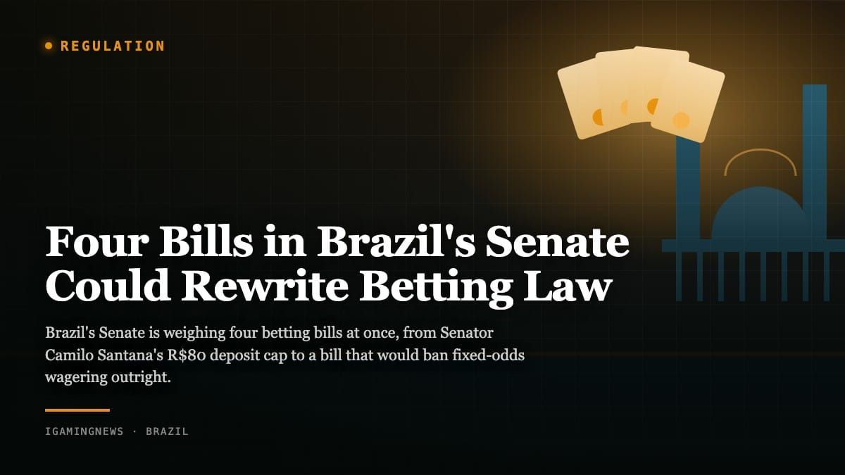 Four Bills in Brazil's Senate Could Rewrite Betting Law