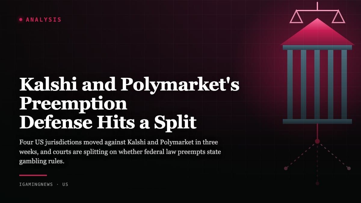 Kalshi and Polymarket's Preemption Defense Hits a Split