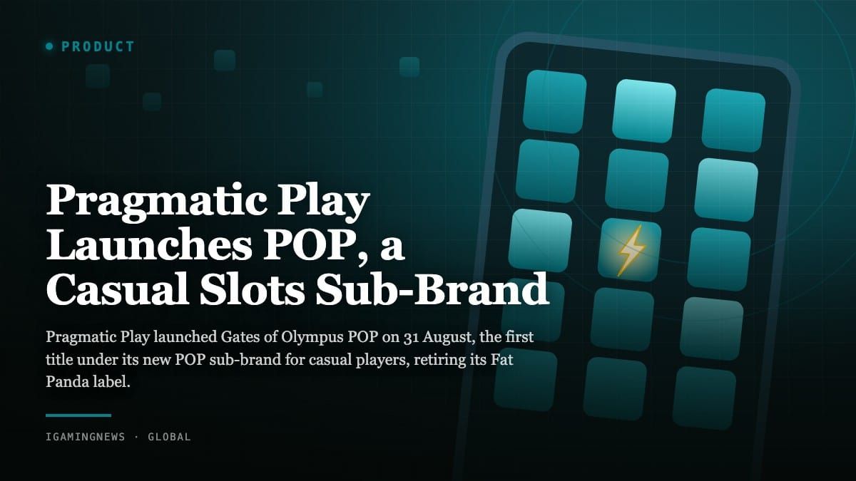 Pragmatic Play Launches POP, a Casual Slots Sub-Brand