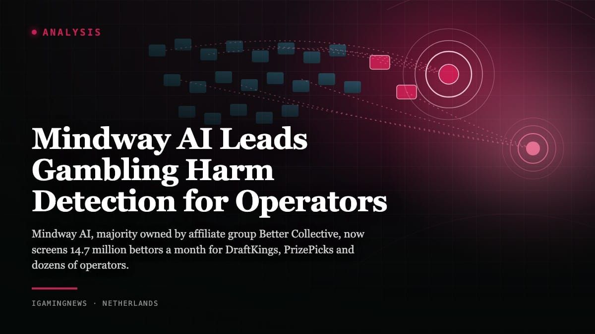Mindway AI Leads Gambling Harm Detection for Operators