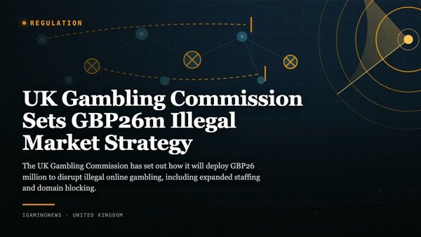 UK Gambling Commission Sets GBP26m Illegal Market Strategy