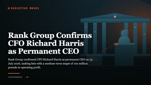 Rank Group Confirms CFO Richard Harris as Permanent CEO