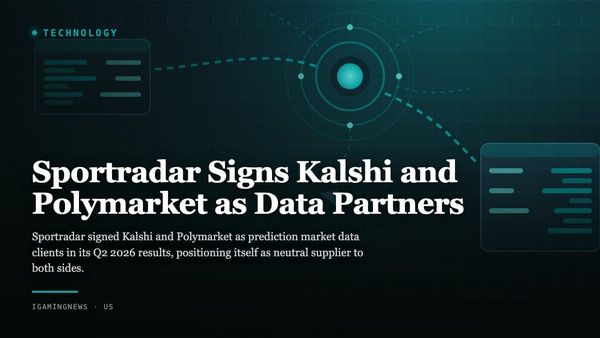 Sportradar Signs Kalshi and Polymarket as Data Partners
