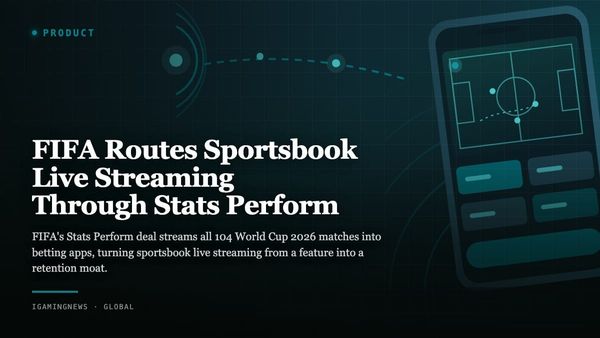 FIFA Routes Sportsbook Live Streaming Through Stats Perform