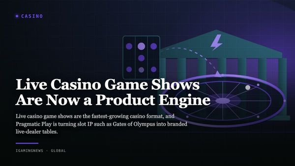 Live Casino Game Shows Are Now a Product Engine