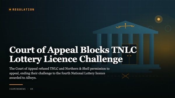 Court of Appeal Blocks TNLC Lottery Licence Challenge