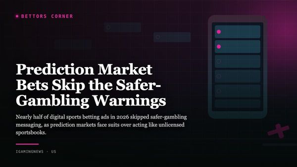 Prediction Market Bets Skip the Safer-Gambling Warnings
