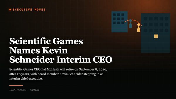 Scientific Games Names Kevin Schneider Interim CEO