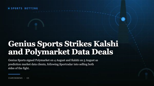 Genius Sports Strikes Kalshi and Polymarket Data Deals