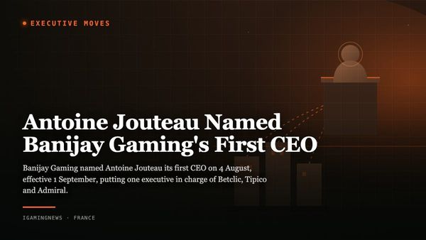 Antoine Jouteau Named Banijay Gaming's First CEO