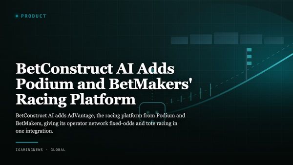 BetConstruct AI Adds Podium and BetMakers' Racing Platform