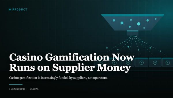 Casino Gamification Now Runs on Supplier Money