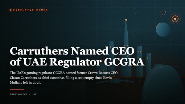 Carruthers Named CEO of UAE Regulator GCGRA