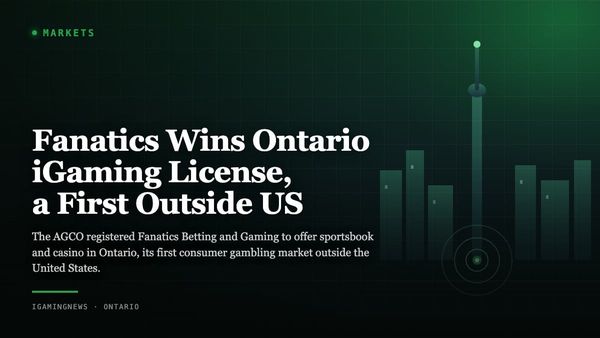 Fanatics Wins Ontario iGaming License, a First Outside US
