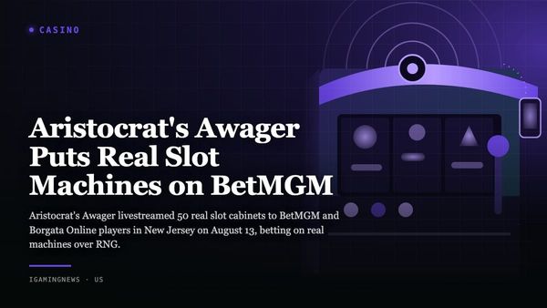 Aristocrat's Awager Puts Real Slot Machines on BetMGM