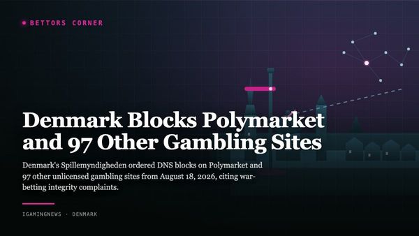 Denmark Blocks Polymarket and 97 Other Gambling Sites