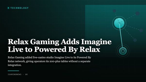 Relax Gaming Adds Imagine Live to Powered By Relax
