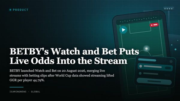 BETBY's Watch and Bet Puts Live Odds Into the Stream