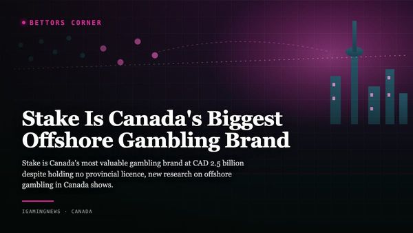 Stake Is Canada's Biggest Offshore Gambling Brand