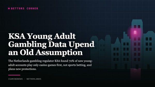 KSA Young Adult Gambling Data Upend an Old Assumption