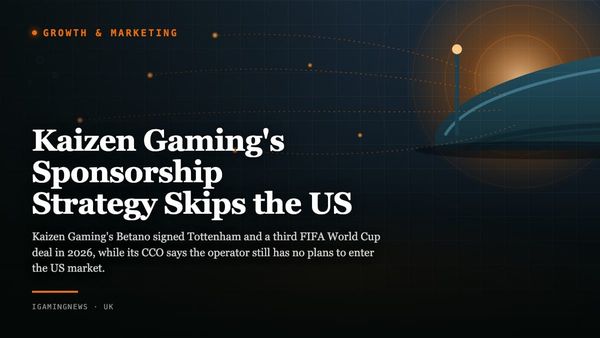 Kaizen Gaming's Sponsorship Strategy Skips the US