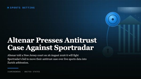 Altenar Presses Antitrust Case Against Sportradar