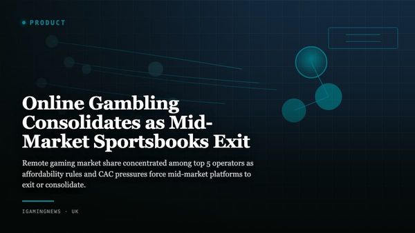 Online Gambling Consolidates as Mid-Market Sportsbooks Exit
