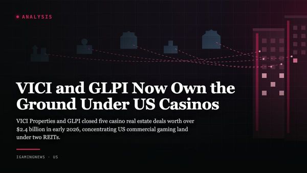 VICI and GLPI Now Own the Ground Under US Casinos