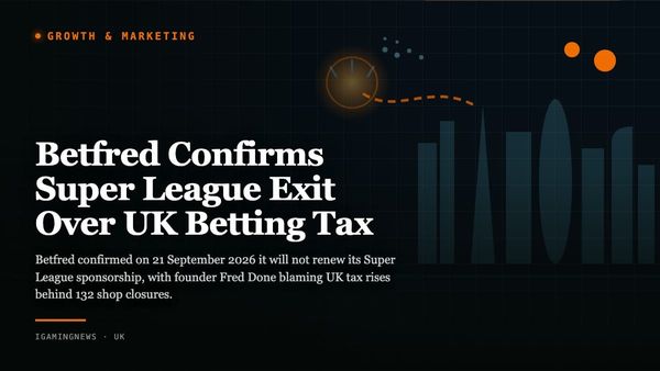 Betfred Confirms Super League Exit Over UK Betting Tax