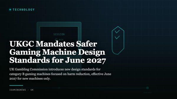 UKGC Mandates Safer Gaming Machine Design Standards for June 2027