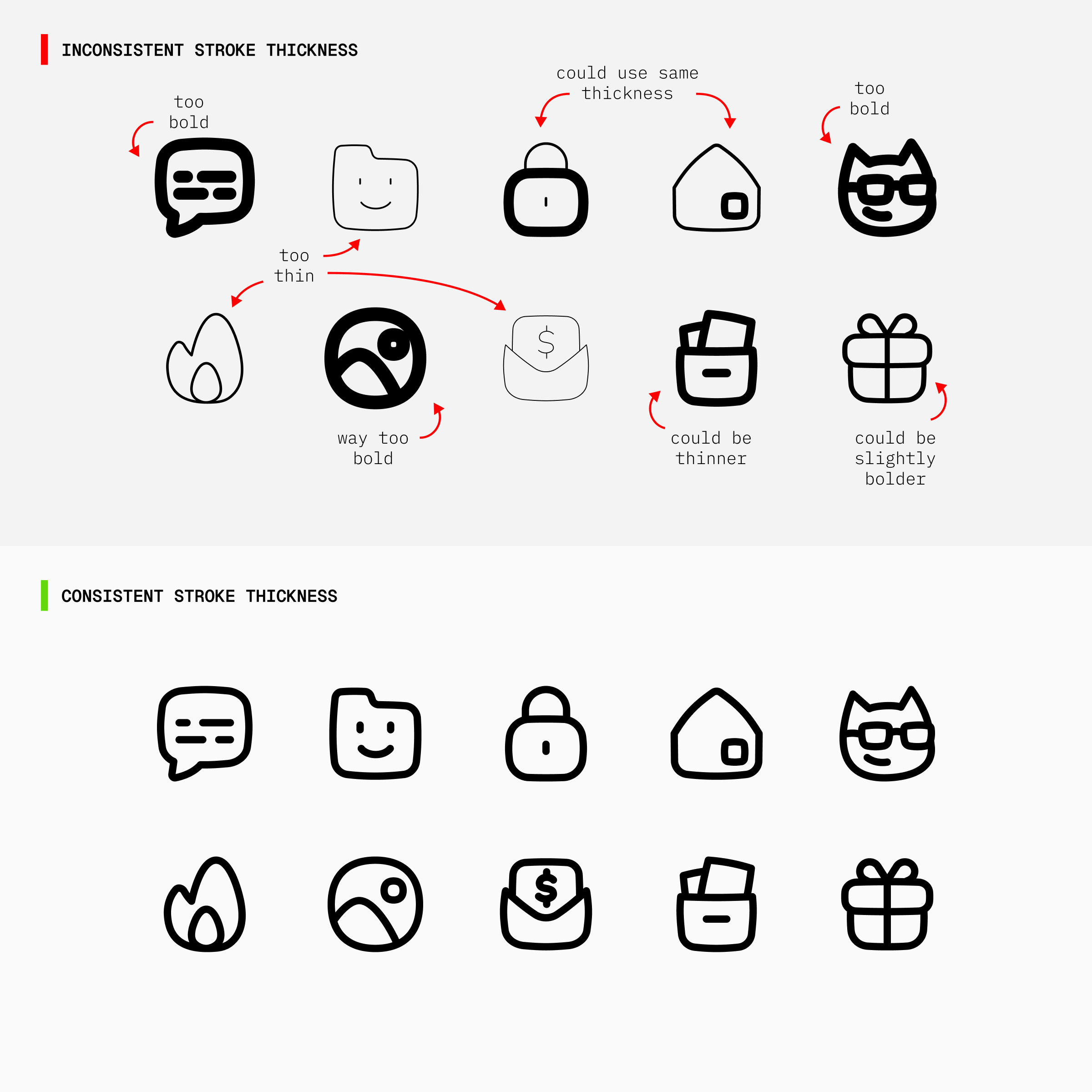 Why icon consistency is harder than it looks