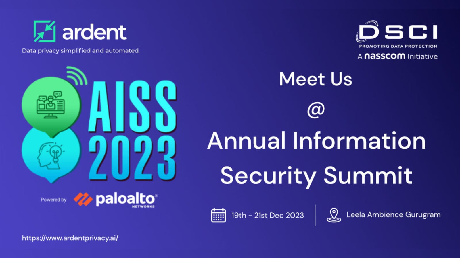 Meet us at Annual Information Security Summit 2023