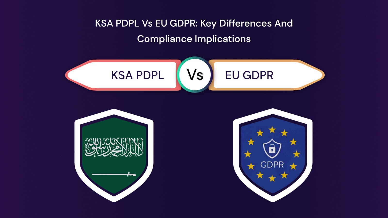 KSA PDPL Vs EU GDPR: Key Differences And Compliance Implications