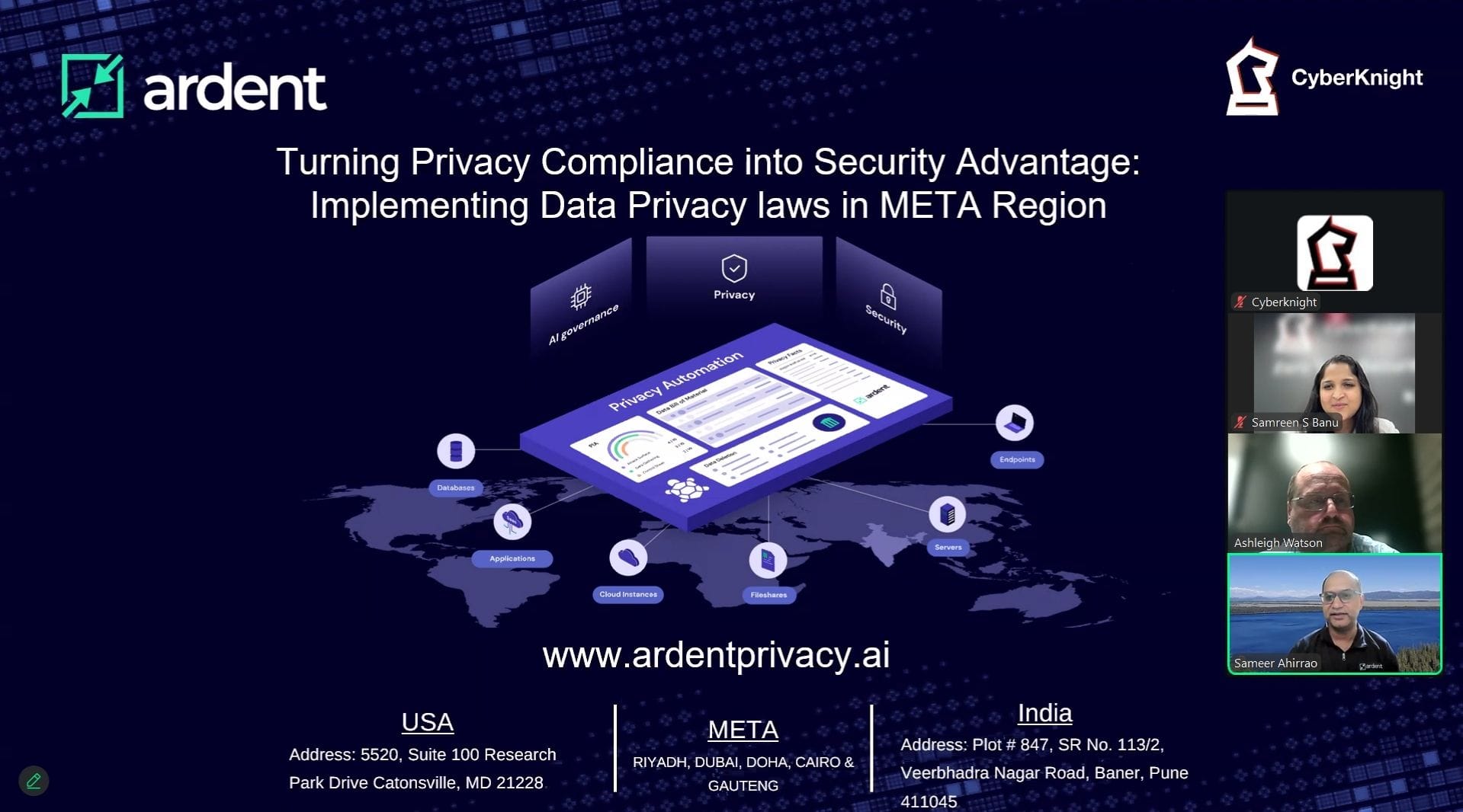 Turning Privacy Compliance into Security Advantage: Insights from META Region Webinar