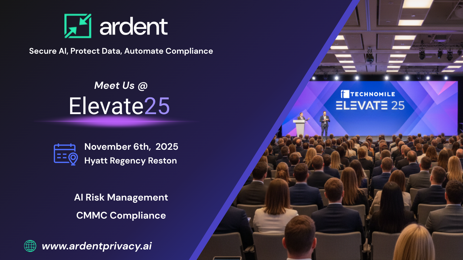 Meet Ardent Privacy at Elevate25!