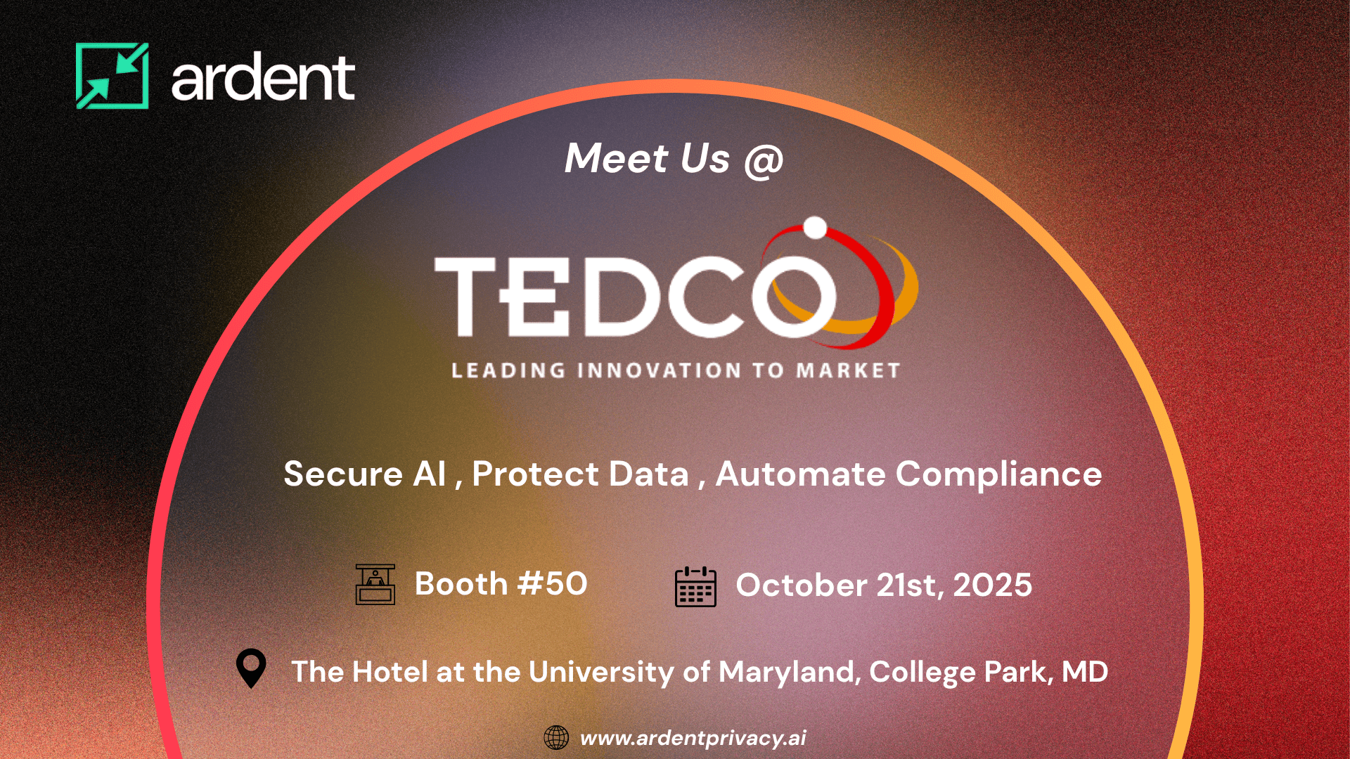 Meet us at TEDCO’s 2025 Entrepreneur Expo!