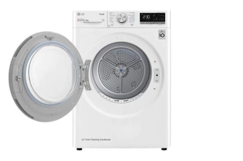 Jaké jsou uživatelské recenze na sušičku prádla LG RC91V5AV6N?