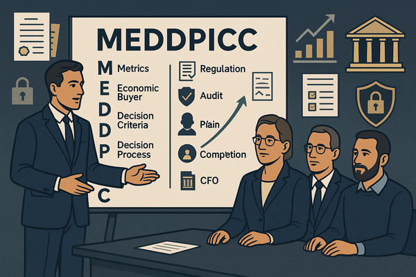MEDDPICC Financial Services | Banking & Insurance Guide - Sellible