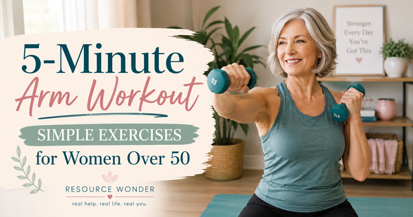 5-Minute Arm Workout for Women Over 50: Simple Exercises to Stay Strong
